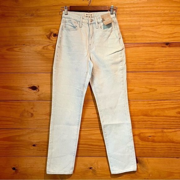 Madewell The Curvy Perfect Vintage Jean in Chesthunt Wash High Rise 23 NWT - Picture 3 of 15